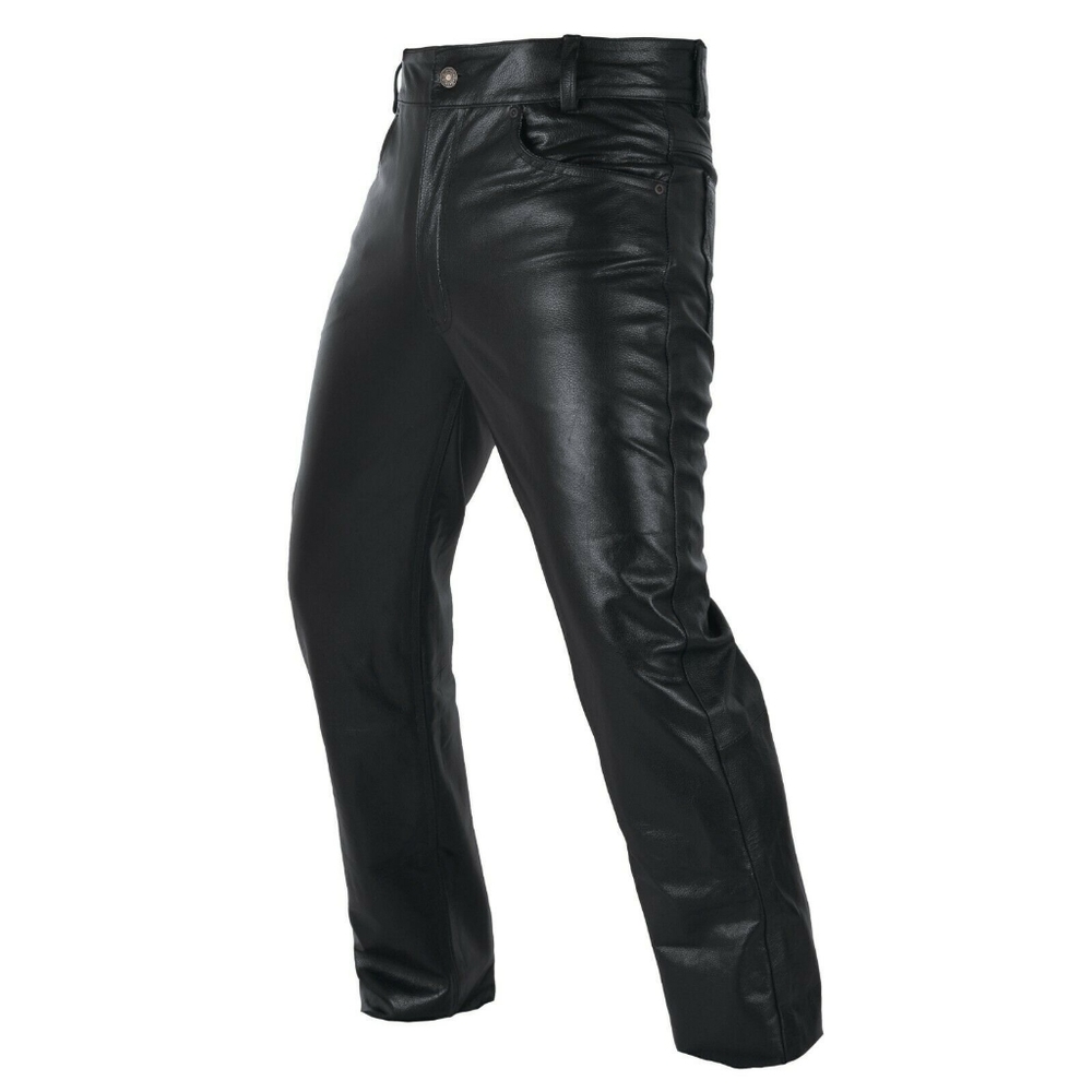 Genuine Leather full grain Leather pants - Picture 1 of 7